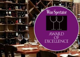 Wine Spector Best of Award of Excellence