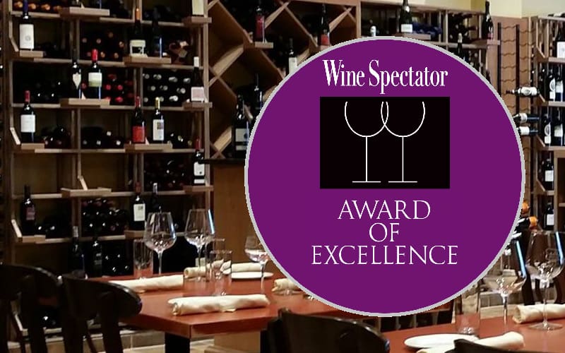 Wine Spector Award of Excellence