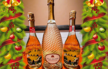 Holiday Prosecco Bottle