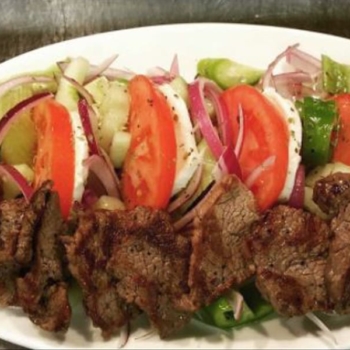 Verdure e Mozzarella with Steak
